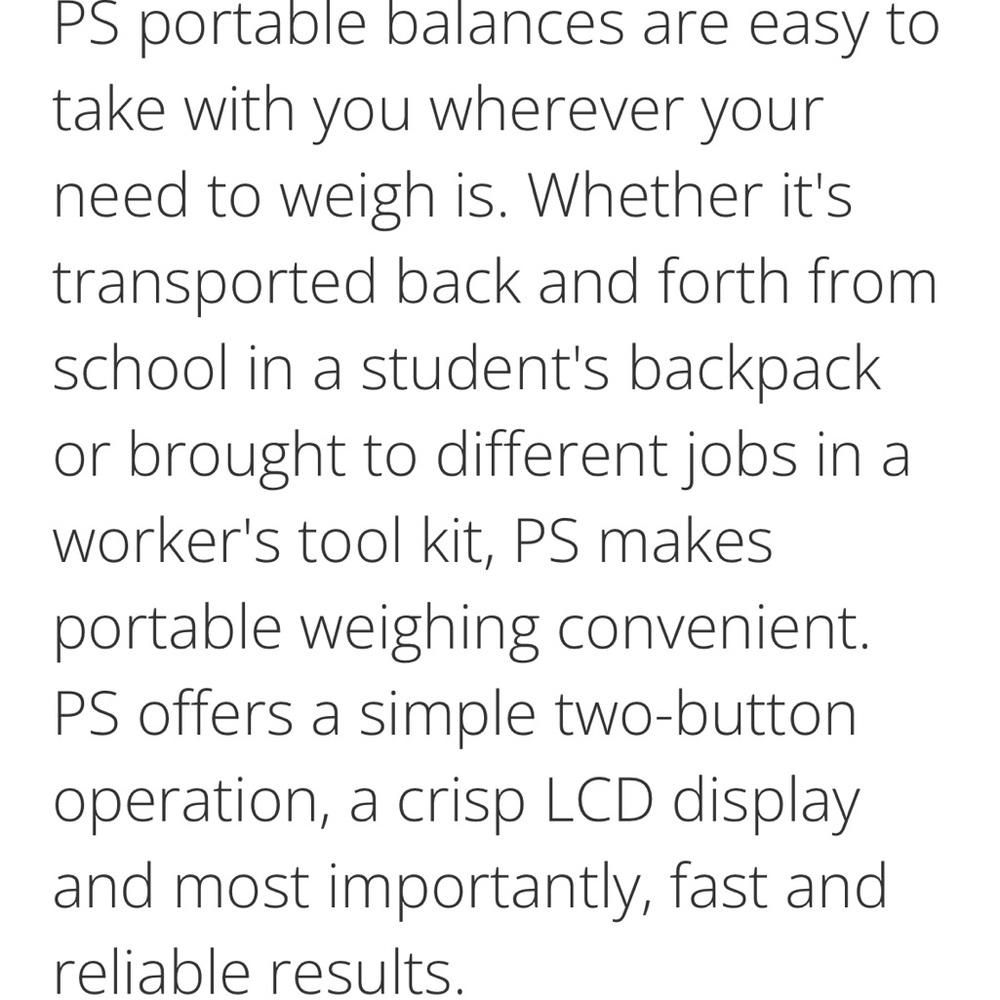 Portable Electronic Scale - Picture 3 of 4
